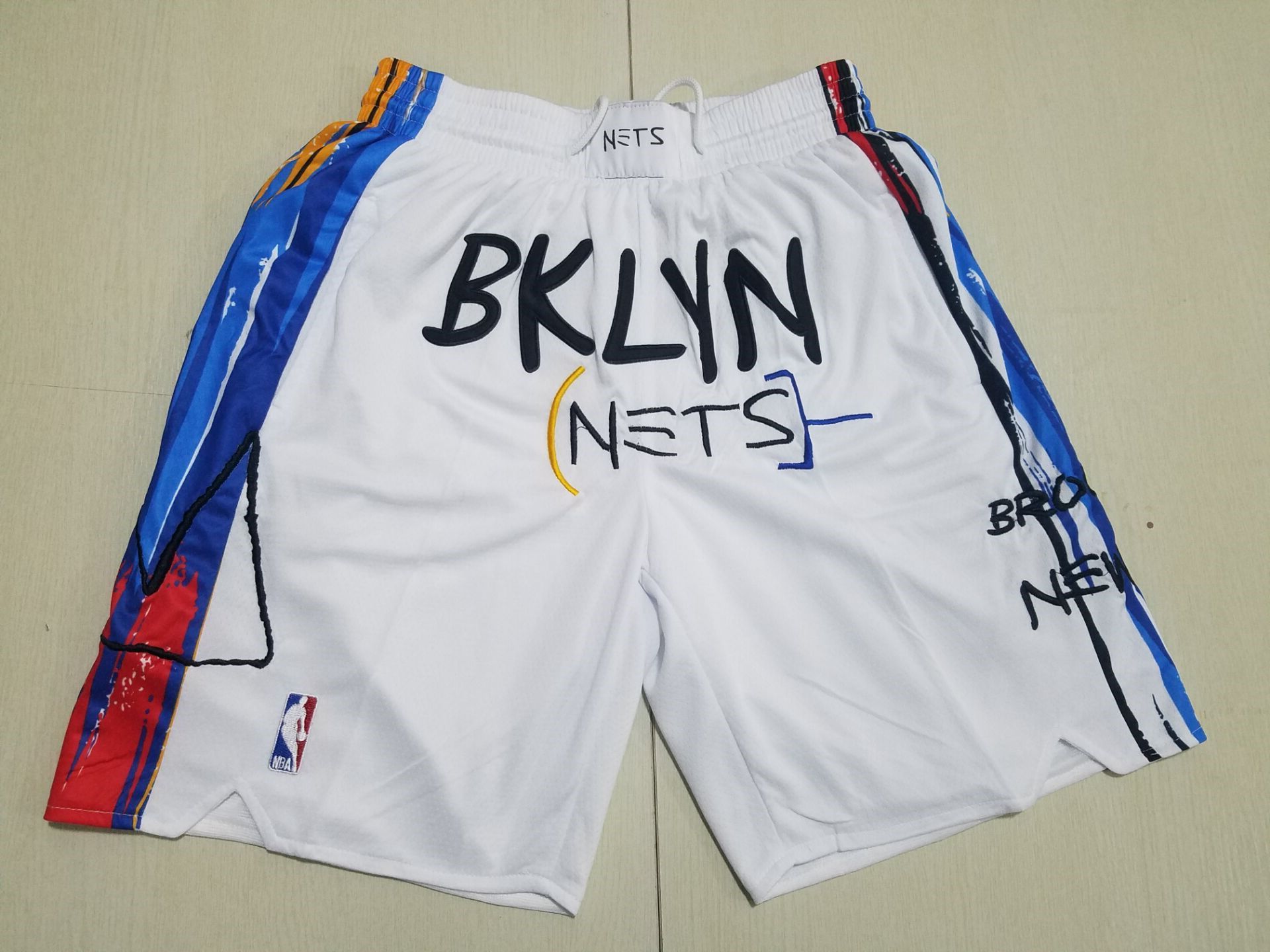 Men NBA Brooklyn Nets Shorts 20230218->more jerseys->NBA Jersey